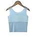XiHSiHan Girls Crop Tops Undershirts Cotton Lined Training 10-12 Years