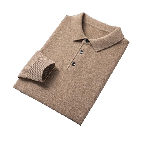 Men Wool Fashion Sweater Winter Vintage Simple Knitted Pullover Brown Gray