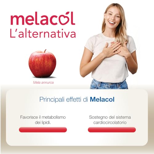 MELACOL Integratore alimentare per il Benessere Lipidico con Mela Annurca e Olivo, Prodotto in Italia da A.V.D. Reform - 3