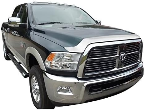 Auto Ventshade [AVS] Aeroskin Hood Protector | 2010 - 2018 Dodge Ram 2500, 3500, Low Profile/Flush - Chrome | 622051