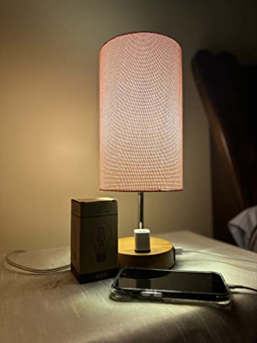 Upgraded Touch Bedside Nightstand Table Lamp for Bedroom, Living Room, Office, Dorm