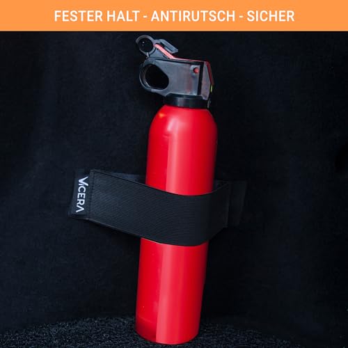 Vicera Kofferraum Organizer Klett 4er Set - Klettbänder zur Befestigung von Gegenständen im Auto - Kofferraum Fixierung zum Aufbewahren & Verstauen