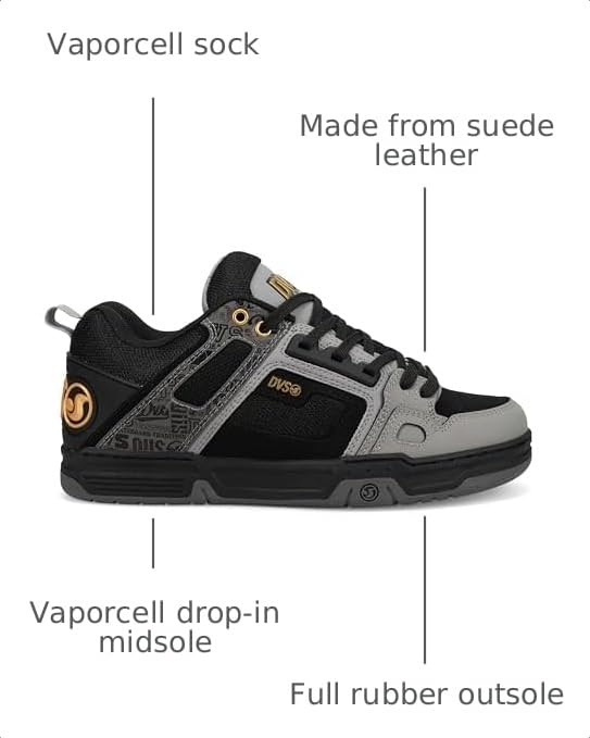 Image of DVS Men's Comanche Skateboarding Shoe