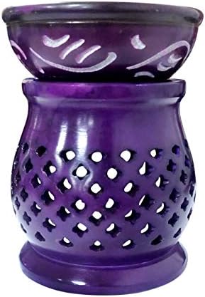 diollo Marble Tealight Candle Holder Aromatherapy Oil Burners Diffusers