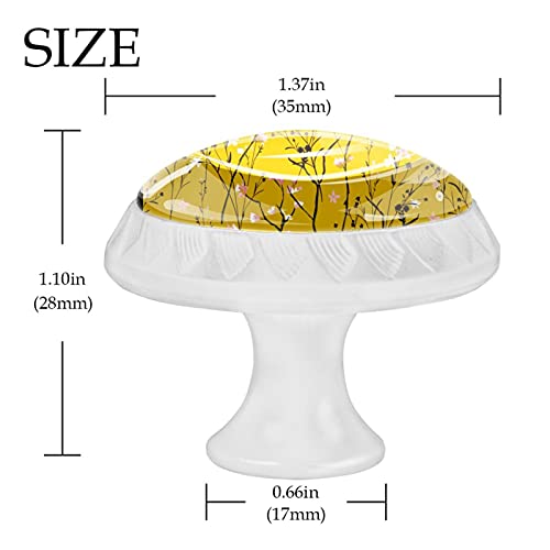 Boutons de cuisine fleuris pour transformer vos tiroirs de commode - 5
