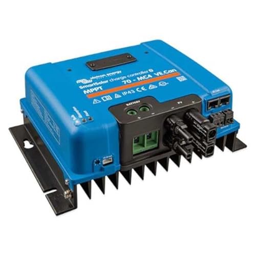 Victron Energy SmartSolar MPPT MC4 VE.Can 150V 70 Amp 12/24/36/48-Volt Solar Laderegler (Bluetooth)
