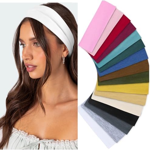 Headbands for Women Non Slip 16 Pack Multicolor Womens