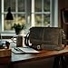 LEATHER VILLAGE Vintage Leather Handmade Laptop Messenger Bag-15.5 Inch Satchel- Brown Shoulder Bag for Men & Women, Crossbody Work Bag for Office, Travel, and Daily Use
