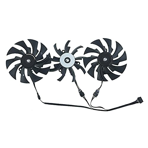 Rakstore PLD10015B12H 95mm �O���t�B�b�N�J�[�h ��p�t�@�� �K�p Gigabyte AORUS �Ƃ̌݊��� RTX 2080 Ti 2080 2080 Super 2070 2070 Super 2060 Super�p �É��N�[��