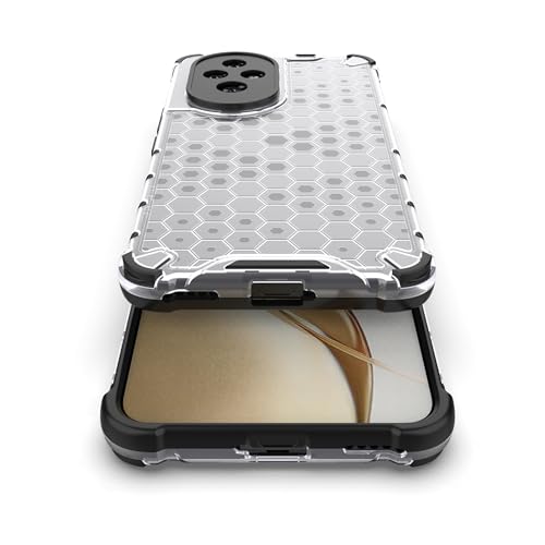 Image of Glasgow Back Case Cover Designed for [ Honor 200 5G ] (Stylish Look | Shock Proof) - Transparent