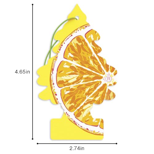 Image of LITTLE TREES Car Air Freshener | Hanging Tree Provides Long Lasting Scent for Auto and Home | 24 Air Fresheners |Sliced