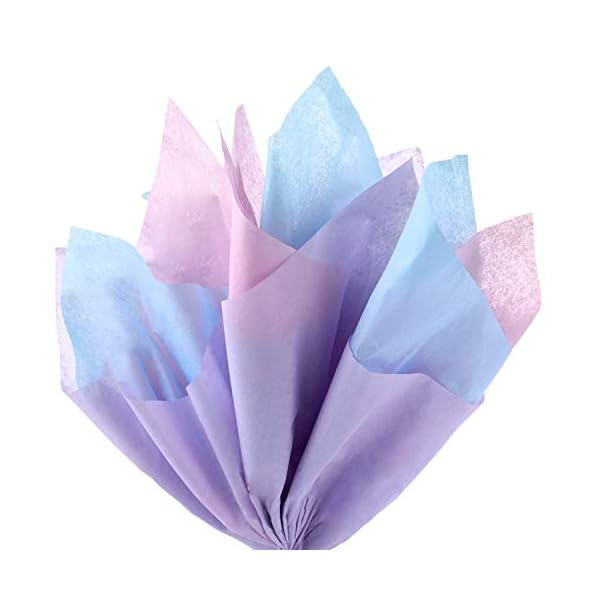 Hallmark 5TIS1096 Packung (Pastell-Regenbogen, 120 Blatt) Seidenpapier, Papier, Pastellfarben – Bild 8