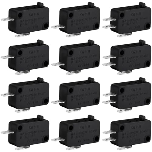 Weewooday 18 Pcs Microwave Oven Door Switch Replacement Part Compatible with W10269458 W10727360 W10269460 SZM-V16-FC-61 SZM-V16-FC-62 SZM-V16-FC-63, Most Microwave Ovens