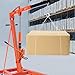 VEVOR 8-Ton Hydraulic Long Ram Jack, Engine Hoist Cylinder with Air Pump & Single Piston, Clevis Base Cylinder for Engine Lifts, Garage/Shop Cranes, Mechanical & Farm Applications