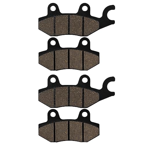 Yerbay Front and Rear Brake Pads for Kawasaki Ninja 250R