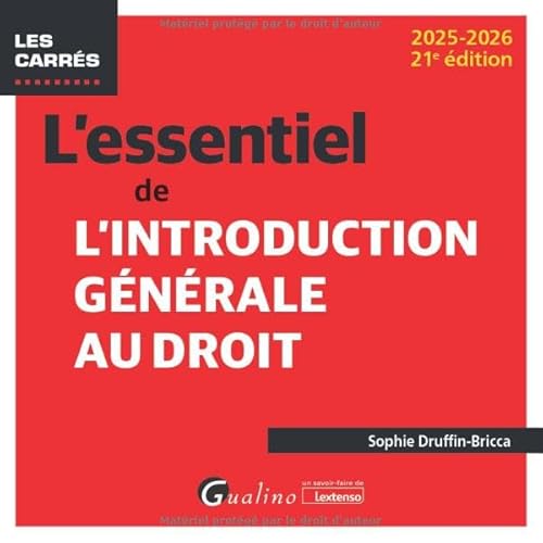 L'essentiel de l'introduction générale au droit