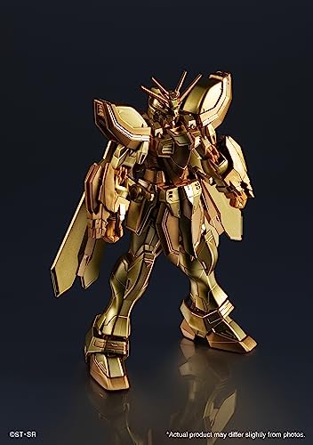 Image of TAMASHII NATIONS - Mobile Fighter G Gundam - GF13-017NJII Burning Gundam (Meikyousisui), Bandai Spirits Universe Action Figure (Amazon Exclusive)