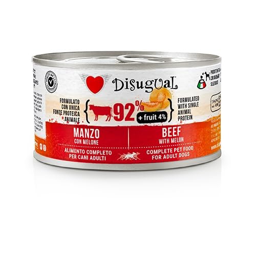 Disugual Dog Frutas | Alimento Húmedo para Perro | Monoproteína