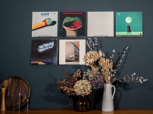 draadwerk® Supports muraux pour disques Vinyle – Rangement en vinyle – Lot de 6 – Sans perçage – Décoration murale… - Les Beatles, Paul McCartney, John Lennon, RIngo Starr, George Harrison draadwerk® Supports muraux pour disques Vinyle - Rangement en vinyle - Lot de 6 - Sans perçage - Décoration murale… – Image 4