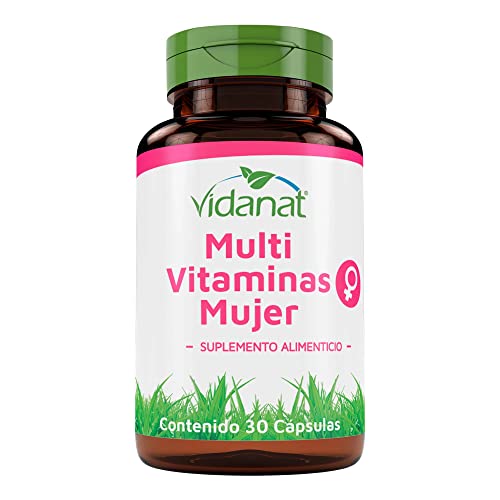 multivitaminicos recomendados para mujeres Marca Vidanat