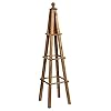 Classic home and garden 3 rung acacia wood obelisk 61 h  urban country home decor