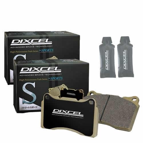 DIXCEL �f�B�N�Z�� S�^�C�v �u���[�L�p�b�h For �g���^ �v���E�X ZVW60/MXWH60 2023/01�` 1800+M S311728 / 315698 �y�O��Z�b�g(�t�����g/���A)�z