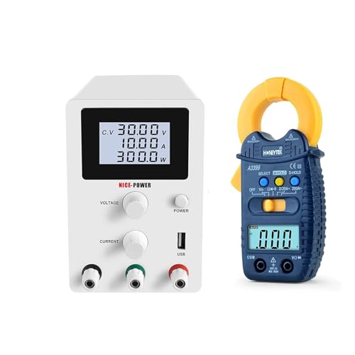 Régulateur de tension de laboratoire 120V 3A stable avec bloc alimentation DC à 4 chiffres