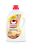 Producto: Omino Bianco detergente líquido de Marsella, enriquecido con una fragancia de Marsella, limpia en profundidad la ropa y deja un aroma fresco y duradero