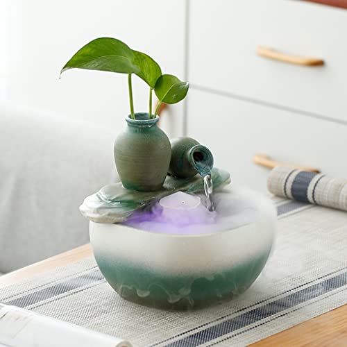 Fontaine à eau TUSUOD de table compacte avec circuit d'eau fermé silencieux