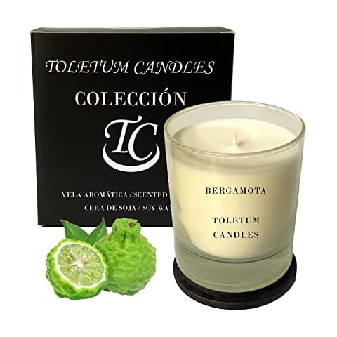Toletum Candles Vela Aromática de Bergamota Cover