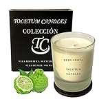 ⭐ FRAGANCIA DE BERGAMOTA: Un aroma que muchas personas asocian al confort, Ofrece una experiencia olfativa para tu hogar, esencia aromática especiada con salida fresca cítrica que se acompaña del persistente Sándalo y con un ligero toque a madera, resumiendo en dos palabras frescor y alegría.