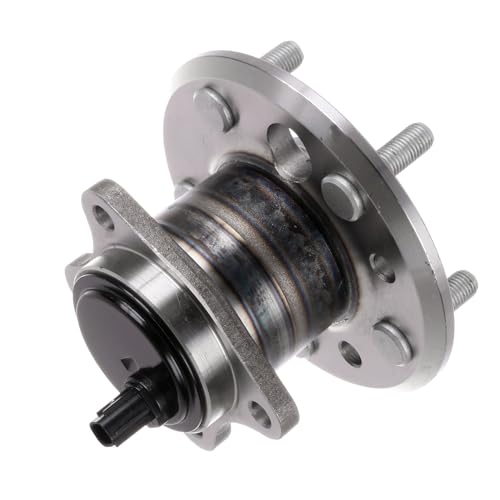 Image of Detroit Axle - FWD Pair Rear Wheel Bearing and Hub Assembly for 2013-2018 Lexus ES350, 2013-2020 ES300h 5 Lugs w /ABS, 2013 2014 2015 2016 2017 2018 512541 512542
