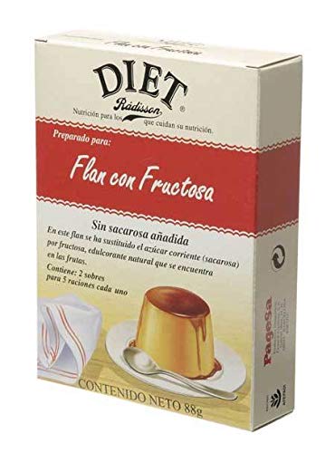 Flan Con Fructosa Diet Rádisson 88G.