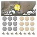 ANAIUCY Car Roof Fixing Buckles Screw Set Interior Ceiling Headliner Cloth Repair Screw Cap Fabric Rivets Retainer Buckle Accessories (Size : 20pcs White)