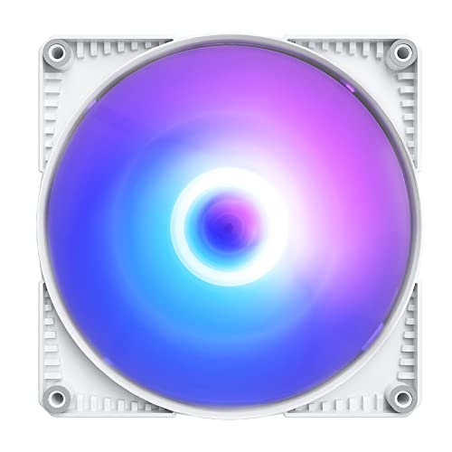 Phanteks SK140 White DRGB PWM 140mm Triple Fan Pack, High-Performance Cooling with Customisable Lighting, Quiet Operation - Image 2