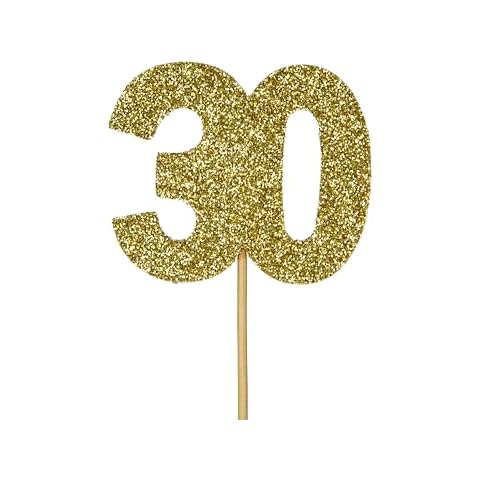 Anniversary House 30th Birthday Cake Toppers Cover