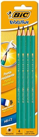 Bic Evolution Original HB Sharpened School Graphite Pencils, 200 Count (Pack of 1)