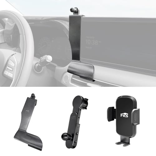 FICS Phone Holder Compatible with Hyundai Palisade 2023, Palisade 2023 Accessories, Palisade 2023 Phone Mount, Palisade 2023 Customized Phone Holder