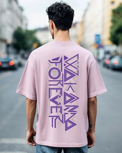 Image of Bewakoof X Harry Potter Men's Cotton Jersey Graphic Print Oversized Fit Half Sleeve Round Neck T-Shirt | Casual Wear | Street Wear | Oversized t Shirt for Men Cotton | Baggy