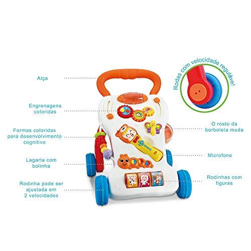 Andador Didático musical songs Baby Style