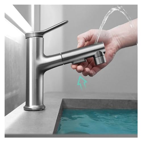 Grifo mezclador extraíble para facilitar el lavado de pelo en lavabo 3