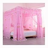 Genérico Cortinas de Tela para Cama, Malla Protectora, Dosel, Red de blindaje, tamaño King, Queen y Twin, Carpas recubiertas de radiación, Dosel para Cama Doble, mosquitera para Cama de 2 m, Cortina