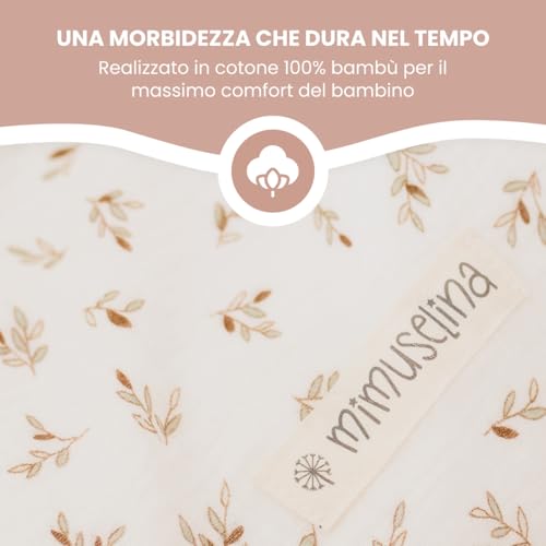 Mimuselina Sacco Nanna Neonato Invernale Ed Estivo 4 Stagioni | Sacco Neonato Convertibile Con Imbottitura Removibile | 100% Cotone | Ideale Per Culla, Navicella E Ovetto | Fatto In Spagna | Ecru - 7