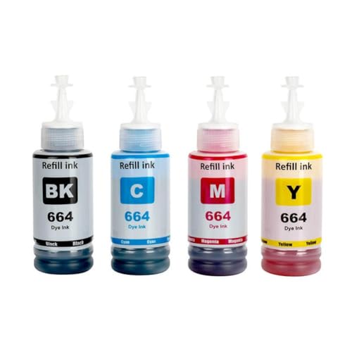 Cartouche d'encre 664 T664 pour réparer les impressions ternes des modèles L366
