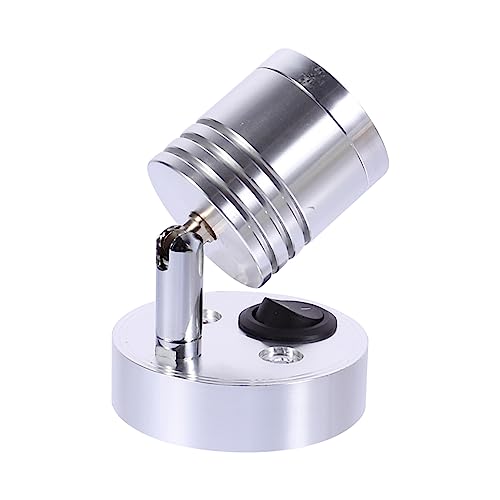 Cabilock 12v Rv Ceiling Light Led Wall Lamp Boat Yacht Lamp 3 Led Beads Bright Night Lighting Aluminum Material