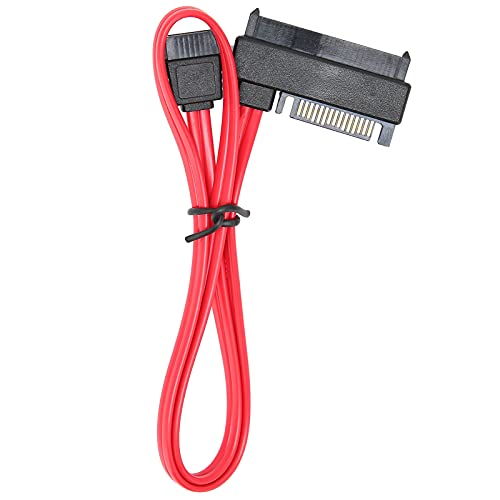 Cable Adaptador SAS a SATA 0.5 m 29Pin a 7Pin con puerto de energía SATA 15Pin