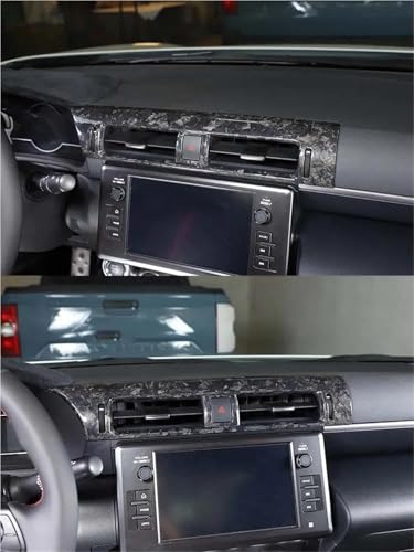 Pegatina de la consola central Subaru BRZ: marco decorativo interior de aire acondicionado 4