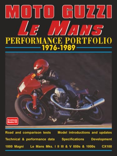 Moto Guzzi Le Mans Performance Portfolio 1976-1989