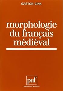Livres Couvertures de Morphologie du français médiéval