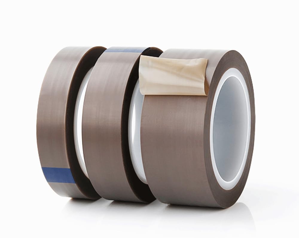 1 Stück 903UL PEFT-Bandrolle – hitze- und kältebeständiges PTFE-Dichtungsband for elektrische und optoelektronische Anwendungen, 10 m Länge,(0.18mmx50mm)